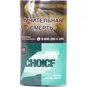 Табак для самокруток Mac Baren - Double Menthol Choice (40 г)