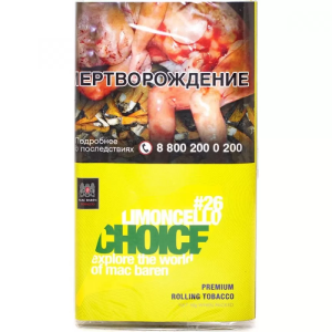 Табак для самокруток Mac Baren - Limoncello Choice (40 г)