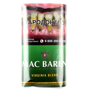 Табак для самокруток Mac Baren - Virginia Blend (40г)