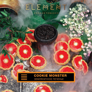 Табак Element Земля - Cookie Monster (Земляничное Печенье)