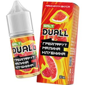 Жидкость Duall Salt Extra - Грейпфрут малина клубника