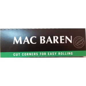 Бумага для самокруток Mac Baren - Cut Corners 50