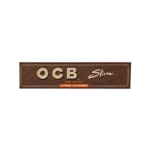 Сигаретная бумага  OCB - Slim Virgin Paper Unbleached