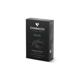 Бестабачная смесь Chabacco Medium - Eucalyptus (Эвкалипт) 50 гр