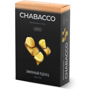 Бестабачная смесь Chabacco Medium - Lemon Drop (Лимонный Леденец) 50 гр