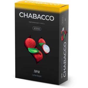 Бестабачная смесь Chabacco Medium - Lychee (Личи) 50 гр