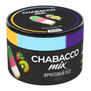 Бестабачная смесь Chabacco Mix - Fruit Ice (Фруктовый лед) 50 гр