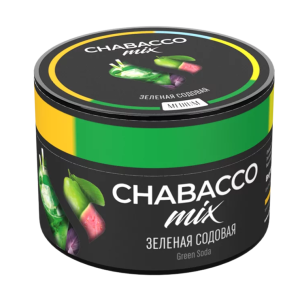 Бестабачная смесь Chabacco Mix - Green Sode (Зеленая содовая) 50 гр