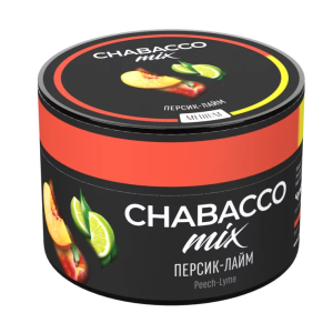 Бестабачная смесь Chabacco Mix - Peach Lime (Персик и Лайм) 50 гр