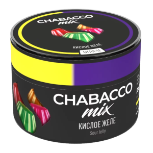 Бестабачная смесь Chabacco Mix - Sour Jelly (Кислое желе) 50 гр