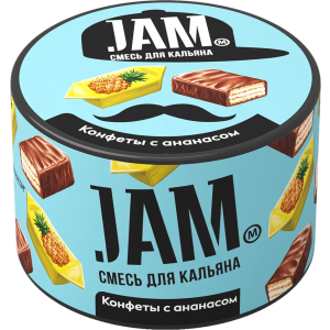 Бестабачная смесь JAM - Конфеты с ананасом 50 гр