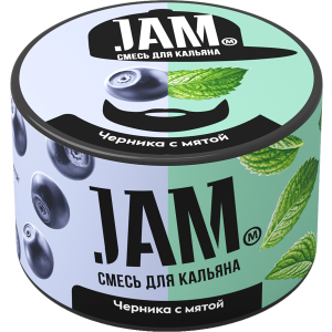 Бестабачная смесь JAM - Черника с мятой 50 гр