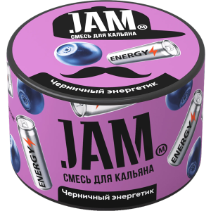 Бестабачная смесь JAM - Черничный энергетик 50 гр