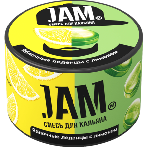 Бестабачная смесь JAM - Яблочные конфеты с лимоном 50 гр