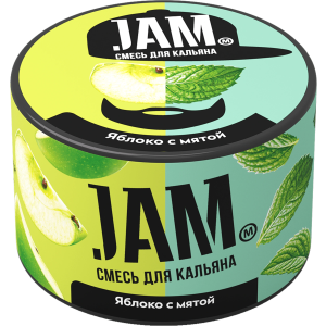 Бестабачная смесь JAM - Яблоко с мятой 50 гр