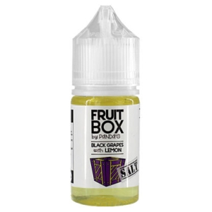 Жидкость Fruit Box Salt - Black Grapes & Lemon 30 мл (Лимонад виноград)