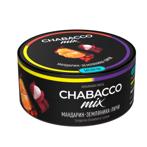 Бестабачная смесь Chabacco Mix - Tangerine Strawberry Lychee (Мандарин Земляника Личи) 50 гр