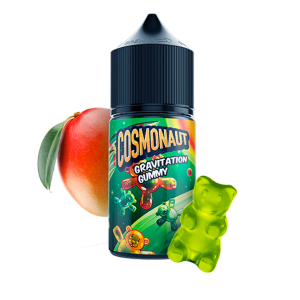 Жидкость Cosmonaut Salt - Gravitation Gummy 30 мл (STRONG 4 Мг) (Мармеладные конфеты с манго)