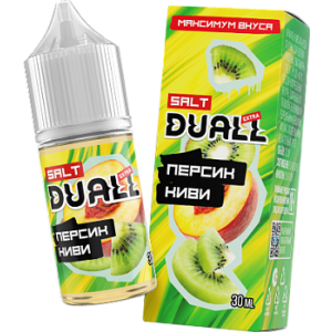 Жидкость Duall Salt Extra - Персик киви