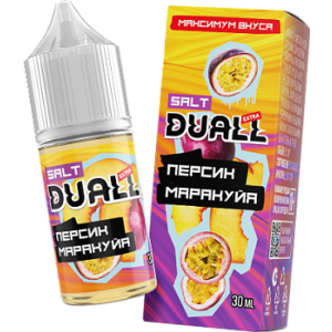 Жидкость Duall Salt Extra - Персик маракуйя