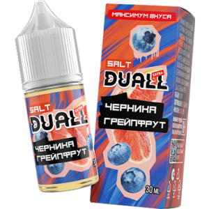 Жидкость Duall Salt Extra - Черника грейпфрут