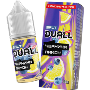 Жидкость Duall Salt Extra - Черника лимон