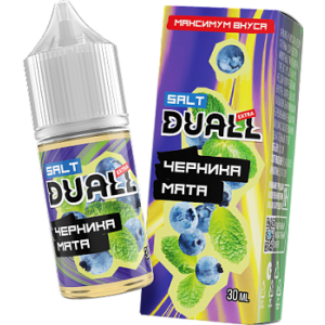 Жидкость Duall Salt Extra - Черника мята