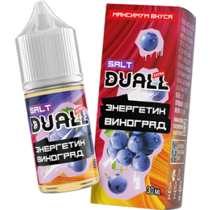 Жидкость Duall Salt Extra - Энергетик виноград