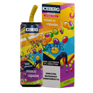 Электронная сигарета ICEBERG Strong (6000) - Скитлз Спрайт