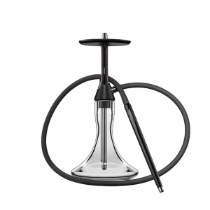 Кальян Koress Hookah - K2 Black Gloss Gold (Шахта, шланг, мундштук, уплотнители)