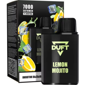 Электронная сигарета Duft (7000) - Lemon Mojito (Лимон Мохито)