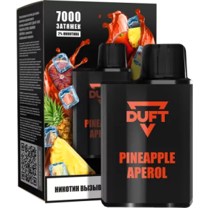 Электронная сигарета Duft (7000) - Pineapple Aperol (Ананас Апероль)